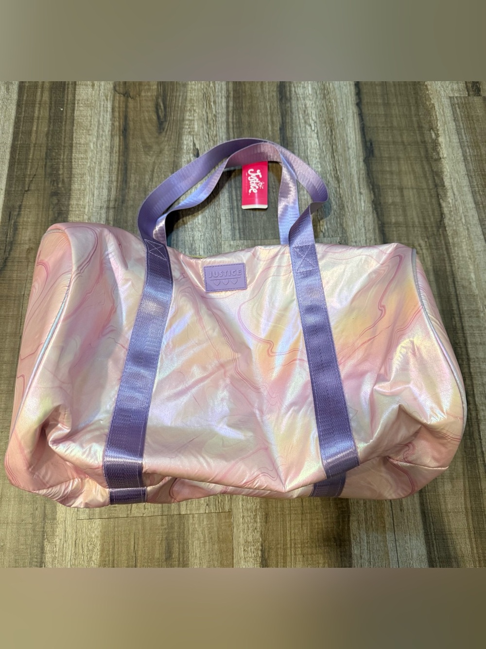 Justice duffle bag